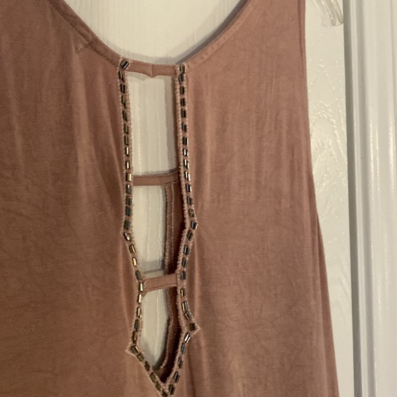 BKE Boutique pink tunic top size Medium - Picture 6 of 6